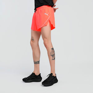 RACEDAY ULTRAWEAVE Men's Split 3" Running Shorts, Glowing Red, extralarge-IND